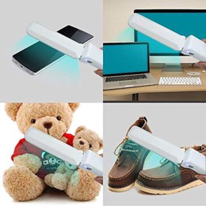 GermZapper UV Light Sanitizer Foldable Travel UV Sanitizing Wand, Sterilizer Wand For Cell Phone, Smartphone, Kids Toys, Bathroom, Cosmetics,Proven to Kill Germs - Image 7