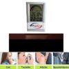 Hygrometer Indoor Outdoor Temperature Thermometer Color Coded Gauge LCD Digital Humidity Allergy Guide Pollen Reader Bold Print Pointers Portable Weather Proair - Image 5