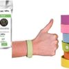 Mosquito Repellent Bracelet, Insect Repellant 16 Pack for Kids & Adults Organic Citronella Bands Wrist Ankle Natural Product, Anti Mosquito Bracelets, Eco Friendly Resealable, Bug Bands 9.5 inches - Image 2