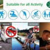 Mosquito Repellent Bracelet, Insect Repellant 16 Pack for Kids & Adults Organic Citronella Bands Wrist Ankle Natural Product, Anti Mosquito Bracelets, Eco Friendly Resealable, Bug Bands 9.5 inches - Image 6