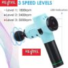 Massage Gun Handheld Neck, Back, Foot Massagers Muscle Deep Tissue Percussion Muscle Massager for Pain Relief, Handheld Hypervolt Electric Massager - Image 4