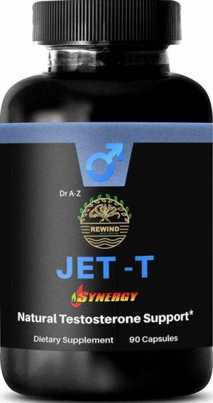 Jet-T Men's Total Testosterone Boosting Formula All New Testosterone Boosting