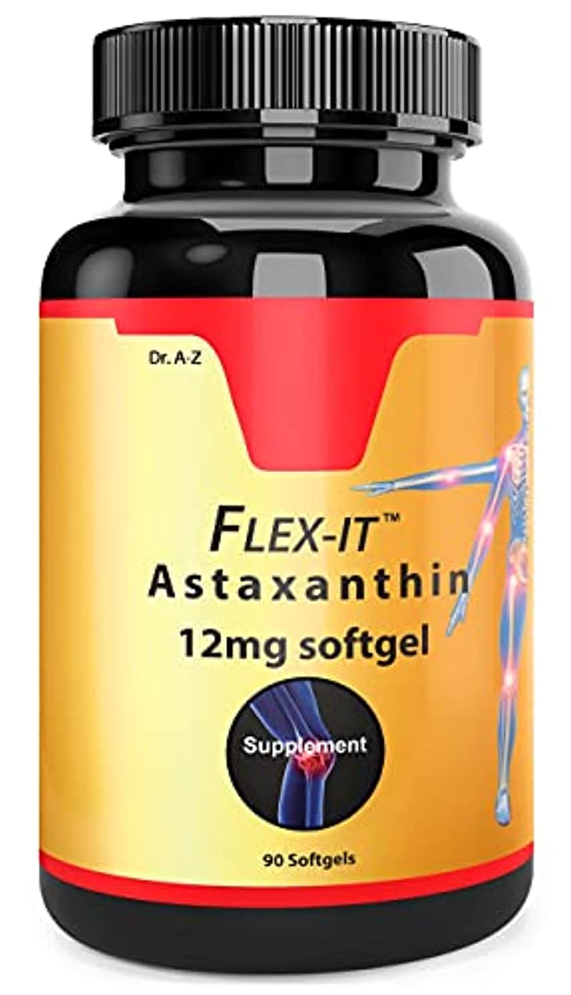 Astaxanthin 12mg Softgel Capsules Flexit Dr A Z Brands 