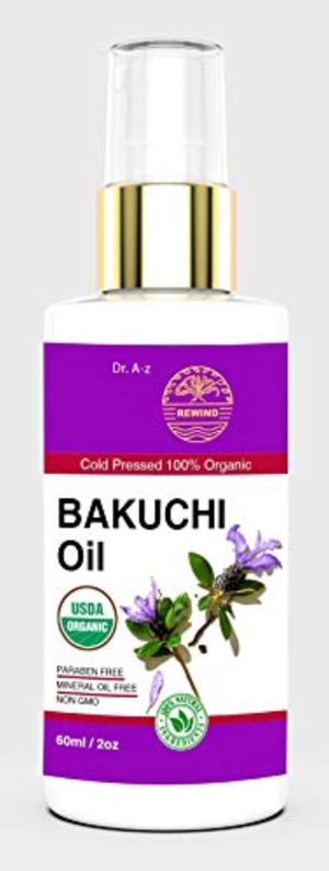 Bakuchi Oil Bakuchiol Natural Retinol Alternative Cold Pressed Pure Oil By Rewind With Nature Renewal Rejuvenate Intensive Firming Babchi Oil