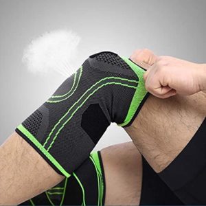 Compression Knee Sleeve - Best Knee Brace for Men & Women Anti-Slip - Prevent Injuries, Pain Relief, Improves Mobility-Crossfit,Weightlifting,Power Lifting,Run Jog- M-16.0-17.75 inches- 1- Leg - Image 7