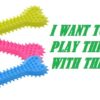 Dog Chew Toy- Bone Shape TPR Rubber Chew Toy Good for Run & Pick up Games/Training/Keeping Pet Fit - Image 3