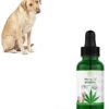 Hemp Oil for Dogs & Cats -100% Organic Pet Hemp Seed Oil Supplement - Anxiety Relief for Dogs & Cats - Supports Hip & Joint Health Bundled Free Pet Interactive Toy 2oz/60ml XL