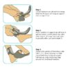 Plantar Fasciitis Compression sleeves - Better than Night Splint Socks, Shoe, Insoles, Inserts & Orthotics for Foot, Ankle Pain Relief Compression Sleeve Socks Free Bundle Heel Arch Cushion - Image 2